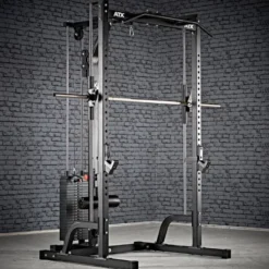 Cadre guidé avec poulie haute et basse charge automatique - Smith machine avec colonne de poids