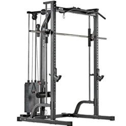 Cadre guidé avec poulie haute et basse charge automatique - Smith machine avec colonne de poids