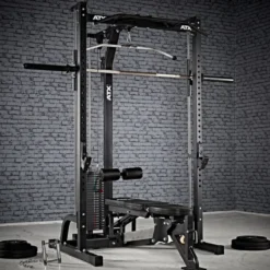 Cadre guidé avec poulie haute et basse charge automatique - Smith machine avec colonne de poids