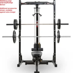 Cadre guidé avec poulie haute et basse charge automatique - Smith machine avec colonne de poids