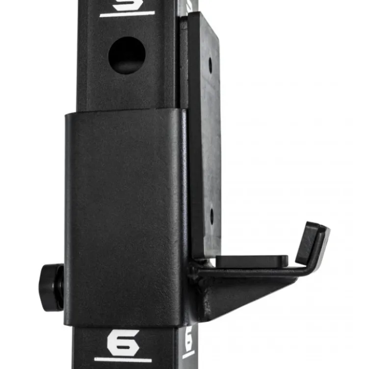 Cage de crosstraining rack avec barre de traction et supports de sécurité