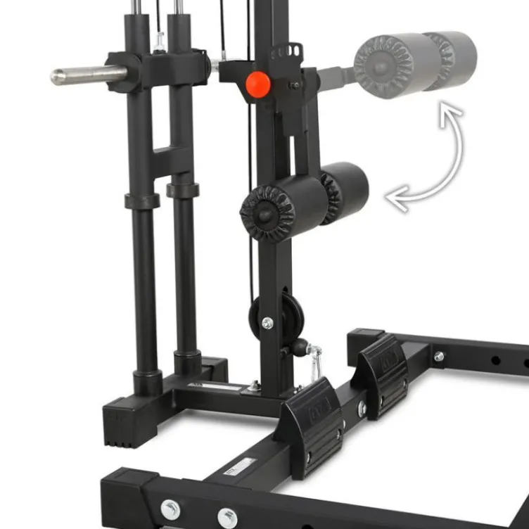 Cage de musculation ATX avec poste à poulie à charges libres et poignées de traction - Série 600
