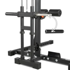 Cage de musculation ATX avec poste à poulie à charges libres et poignées de traction - Série 600
