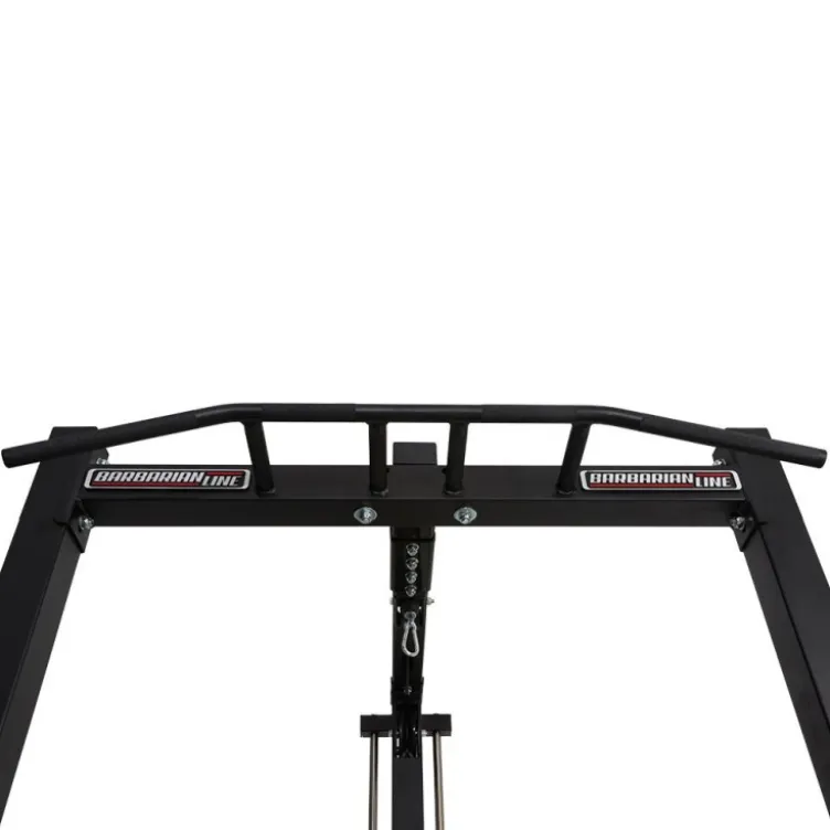 Cage rack professionnelle capacité de charge 400 kg avec poulie haute et basse