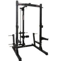 Cage rack professionnelle capacité de charge 400 kg avec poulie haute et basse