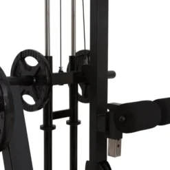 Cage rack professionnelle capacité de charge 400 kg avec poulie haute et basse