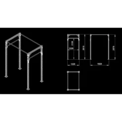 Cage rigs de crosstraining ATX de haute qualité pour salles de sport professionnelle - ATX Rig 700 Standard