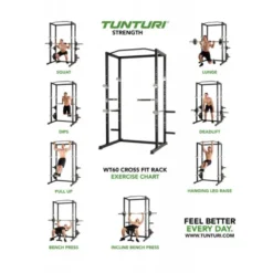 Cage à squat polyvalent avec postes à dips et tractions capacité de charge 350 kg