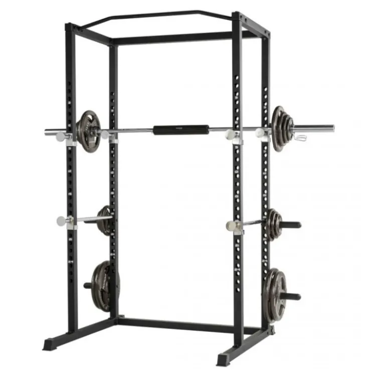 Cage à squat polyvalent avec postes à dips et tractions capacité de charge 350 kg