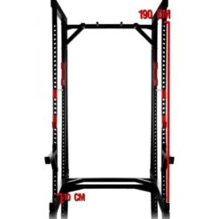Cage à squat polyvalente de musculation avec barre de traction multigrip - Capacité 800 kg