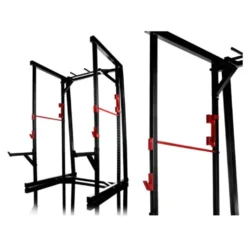 Cage à squat polyvalente de musculation avec barre de traction multigrip - Capacité 800 kg
