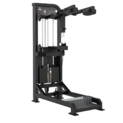 Calf raise machine Titanium à charge guidée avec plateforme à deux hauteurs et réglages divers - Appareil PRO Élite EL-S14