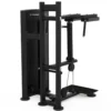 Calf raise machine Titanium Strength à charge guidée avec réglages et grande plateforme antidérapante - Black séries BS-S14