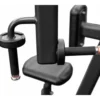 Calf squat machine professionnelle à charge guidée avec épaulières ajustables - Entraînement cuisses et mollets