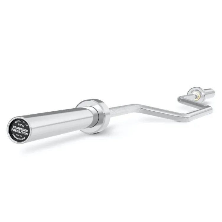 Camber Bar olympique de musculation 220 cm - Capacité de charge 230 kg