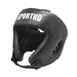Casque de boxe et de combat protection totale en cuir - M au XL