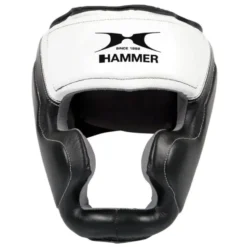 Casque de protection haute qualité en cuir de vachette - rembourrage anti-chocs