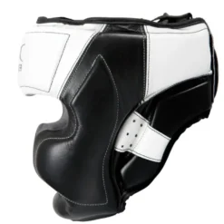Casque de protection haute qualité en cuir de vachette - rembourrage anti-chocs