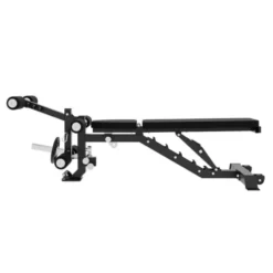 C10 Base Bench Force USA - Banc de musculation semi-pro avec accessoires leg et pupitre à biceps