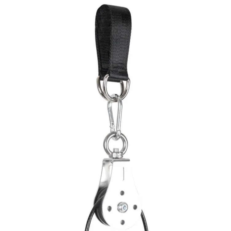 Câble de suspension avec système de poulie - capacité de charge 160 kg