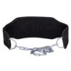 Ceinture de fitness lestée en néoprène - Noir - Entraînement musculation à la maison