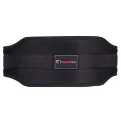 Ceinture de fitness lestée en néoprène - Noir - Entraînement musculation à la maison