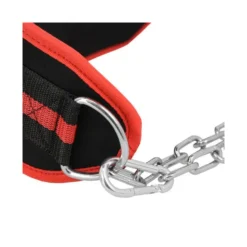 Ceinture de lest pour entraînement de musculation avec chaîne en acier : Charge max 150 kg