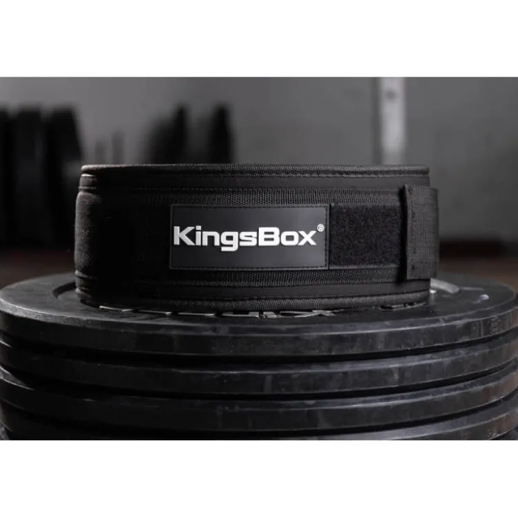 Ceinture de musculation en nylon - Soutien et flexibilité Kingsbox pour athlètes