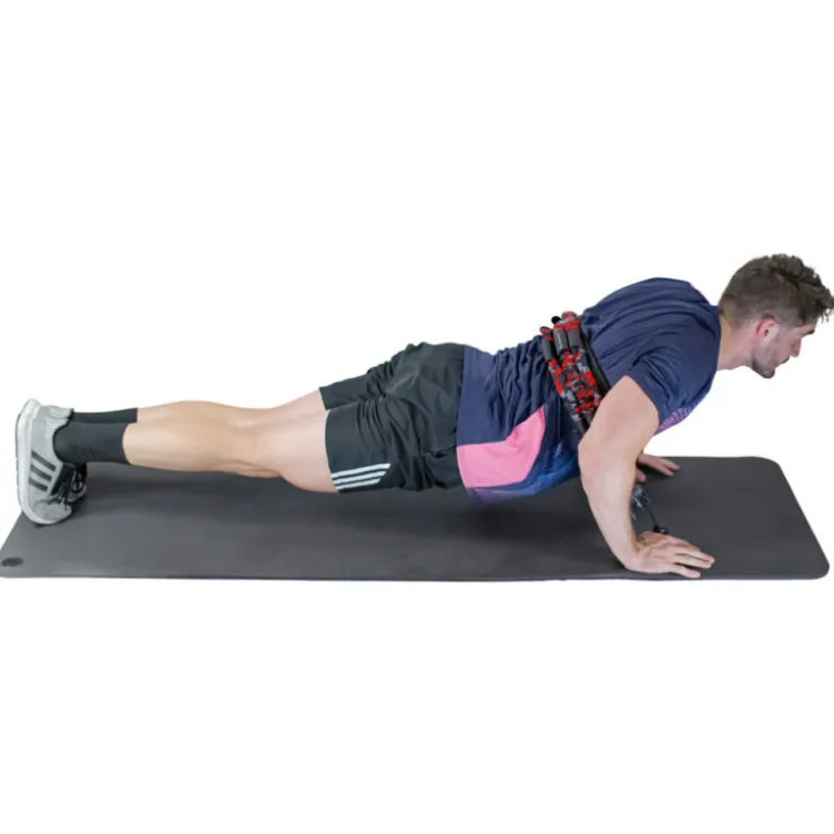 Ceinture de résistance élastique pour exercices du haut du corps - Entraînement musculation