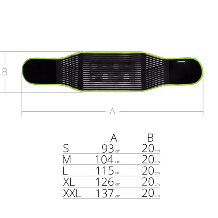 Ceinture de soutien dorsal en bambou avec aimants - Mobilité dorsale