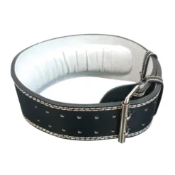 Ceinture d'haltérophilie en cuir 105 cm