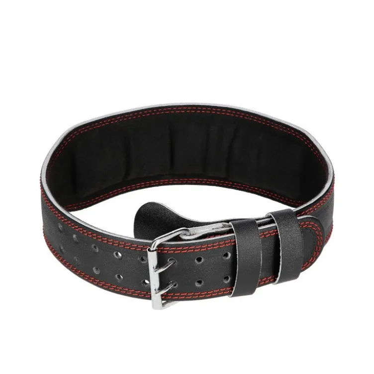 Ceinture d'haltérophilie en cuir 90 à 135 cm pour l'entraînement de force