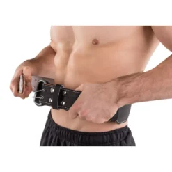 Ceinture d'haltérophilie en cuir 90 à 120 cm