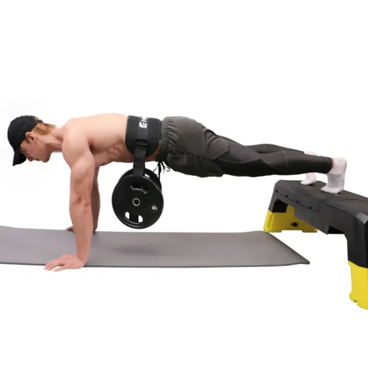 Ceinture Hip Thrust à capacité de charge 60 kg pour exercices en home gym