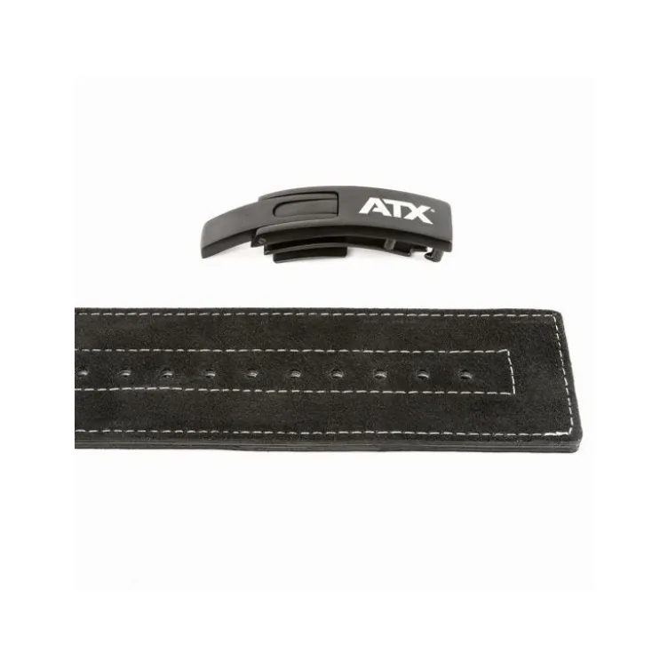 Ceinture lombaire de musculation réglable professionnelle en cuir