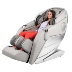 Chaise massante professionnelle avec dossier chauffant et ioniseur d'air - Bienfaits musculaires musculation