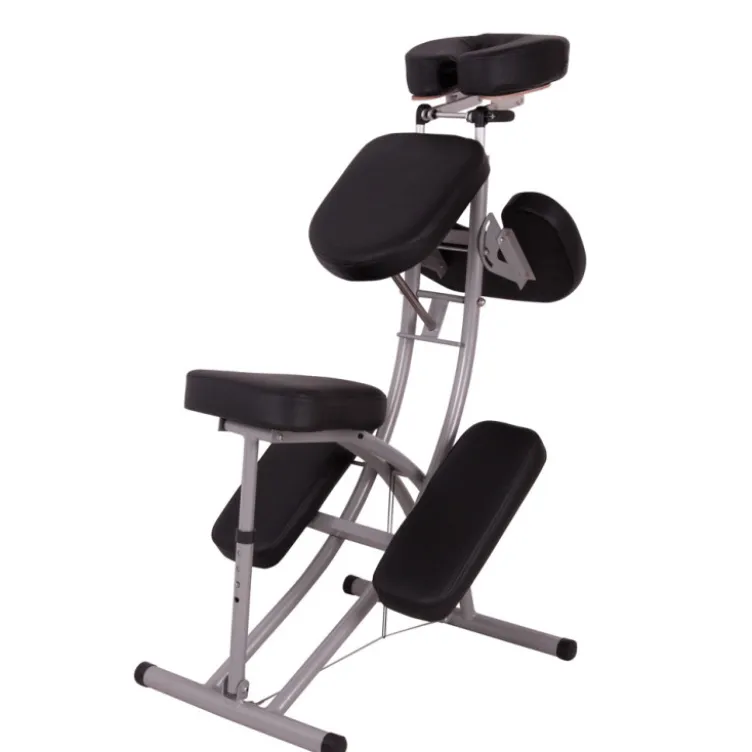 Chaise pliable pour le massage des muscles à capacité de charge 150 kg - rembourrage épais et confortable avec hauteur ajustable