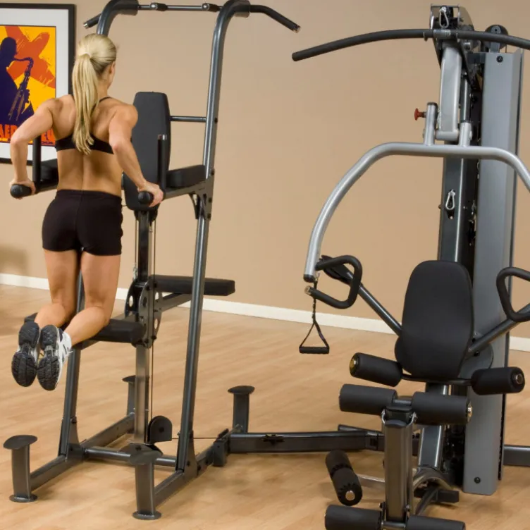 Chaise romaine assistée pour entraînement débutant en homegym