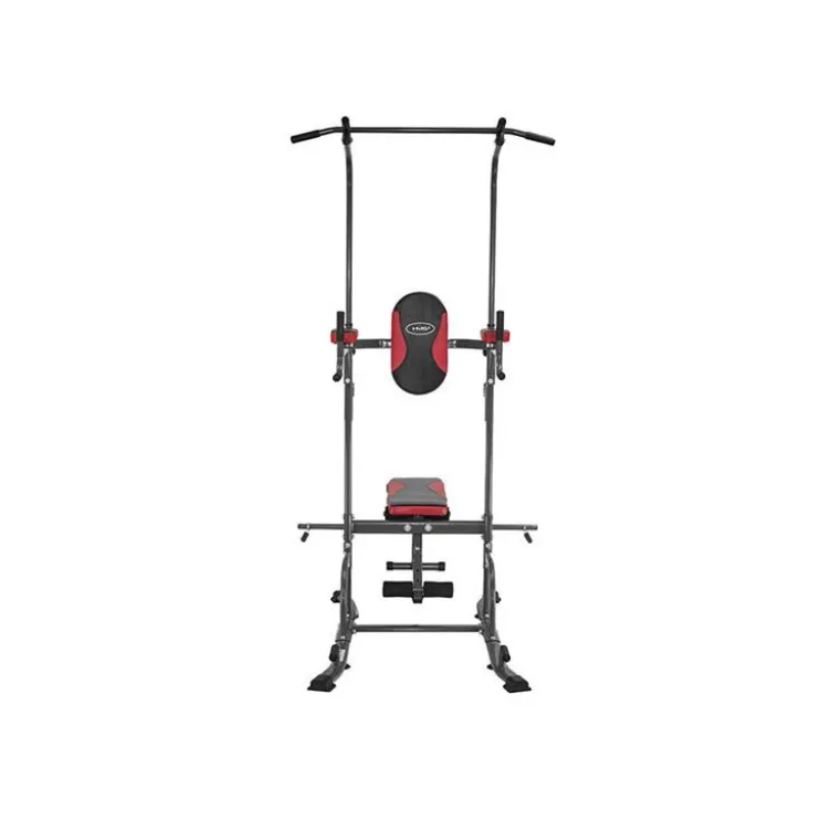 Chaise romaine multifonction pliable traction dips et dévéloppé couché home gym