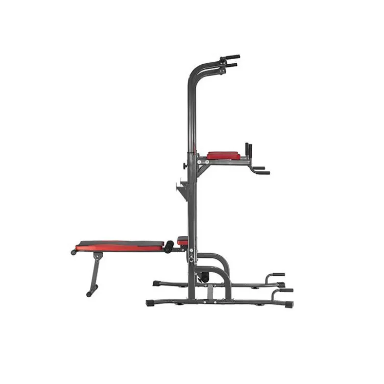 Chaise romaine multifonction pliable traction dips et dévéloppé couché home gym