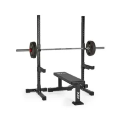 Chandelles de musculation ATX avec 45 trous différents capacité de charge 400 kg - Crochets fournis