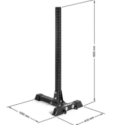 Chandelles de musculation ATX haut de gamme capacité de charge 500 kg - Crochets en J inclus