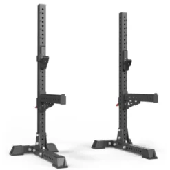 Chandelles de musculation ATX haut de gamme capacité de charge 500 kg - Crochets en J inclus