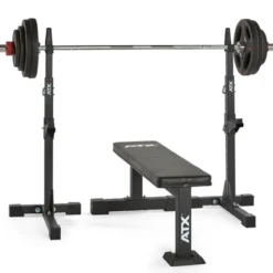 Chandelles de musculation réglables pour sport à domicile capacité de charge 250 kg