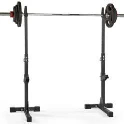 Chandelles de musculation réglables pour sport à domicile capacité de charge 250 kg