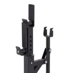 Chandelles rack de musculation avec capacité de charge 300 kg - Hauteur réglable