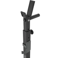 Chandelles repose barre en acier réglable 300 kg - Hauteur ajustable de 103 à 163 cm
