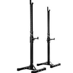 Chandelles repose barre réglable pour home-gym