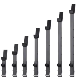 Chandelles repose barre réglable charge 250 kg