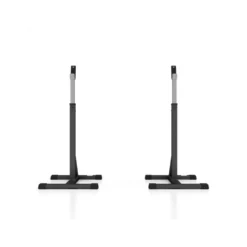 Chandelles repose-barres squat rack réglable capacité de charge 300 kg